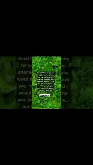 you didn't love me Quotes in english #MfrQuotes