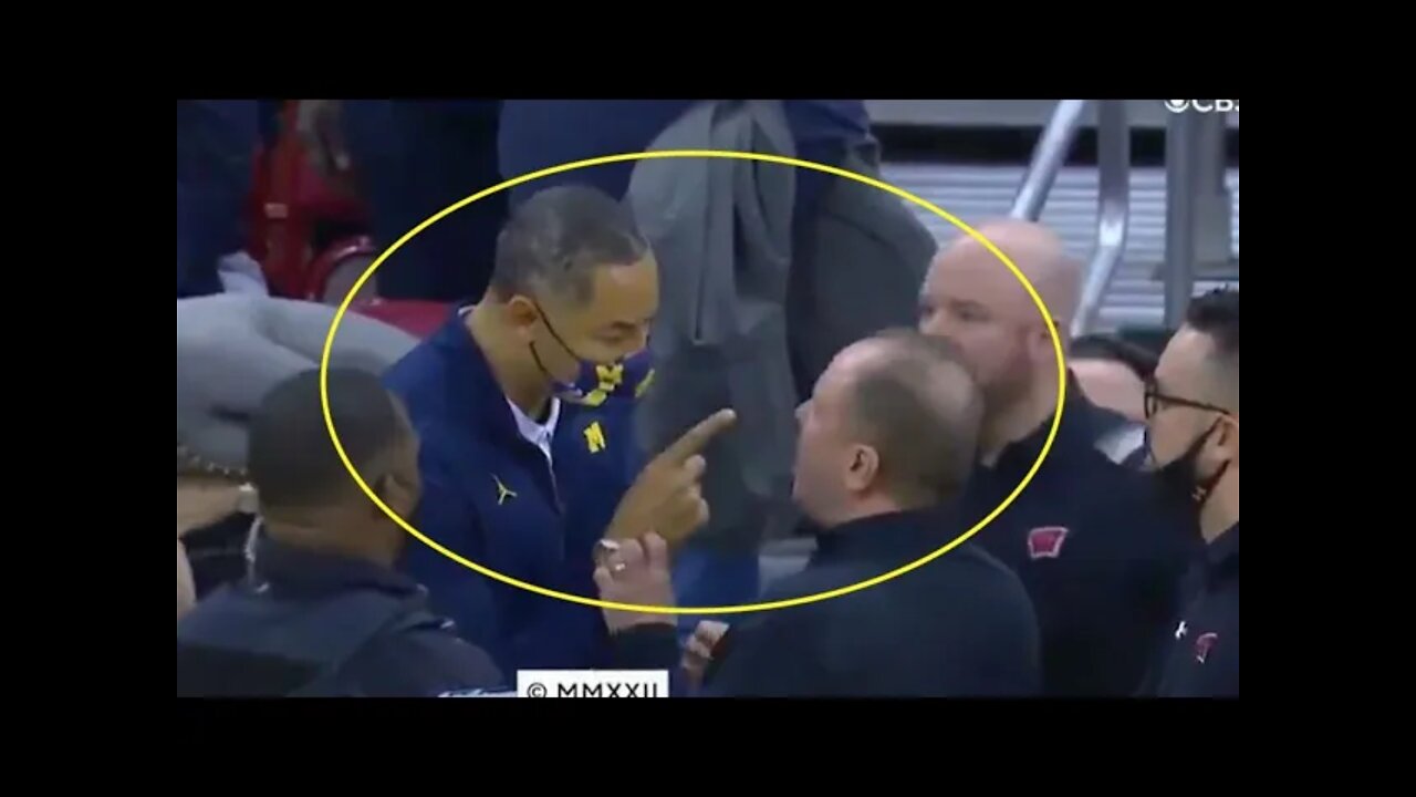 Juwan Howard PUNCHES Wisconsin Coach After Michigan Gets Beatdown