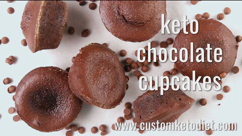 Keto Chocolate Cupcakes