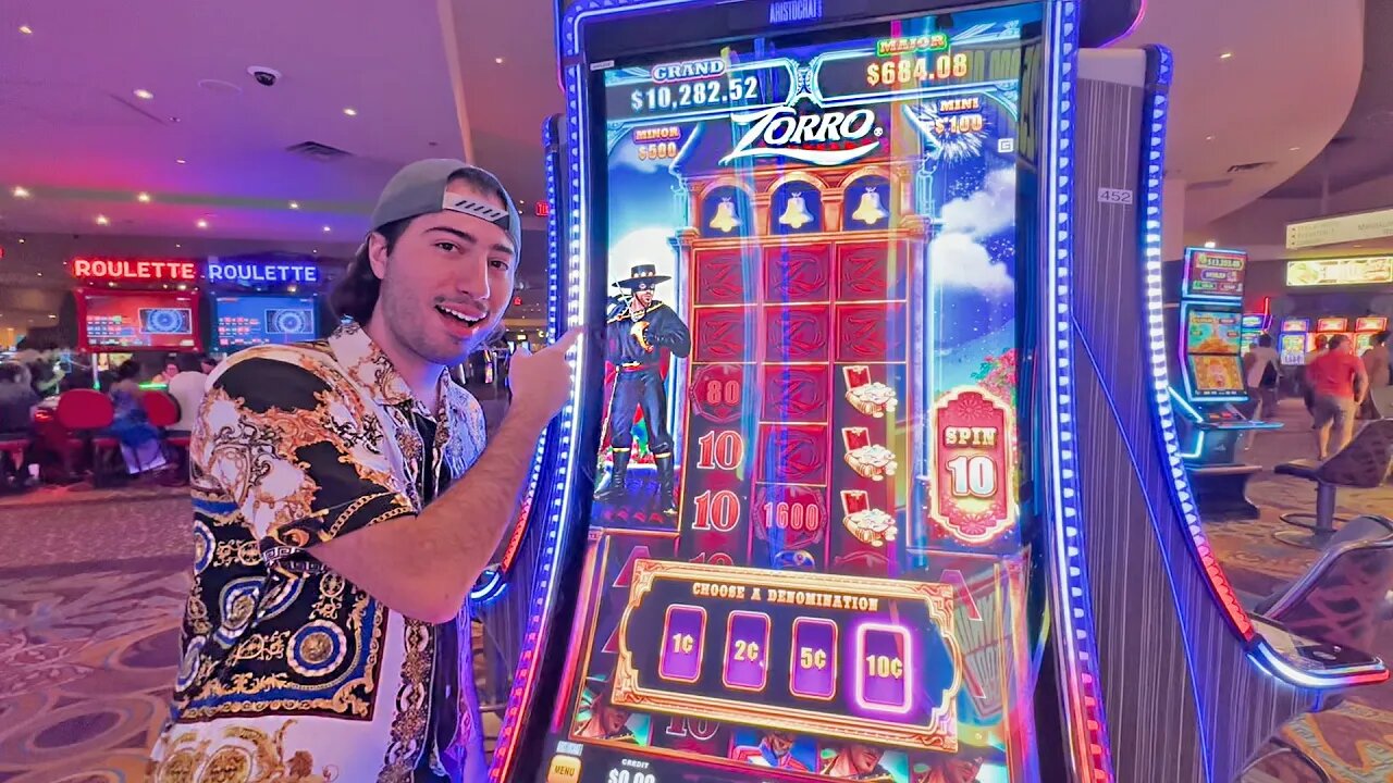 Hitting Slot Bonuses With ZORRO!
