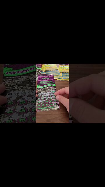 $20 Max A Million Winner! #lottery