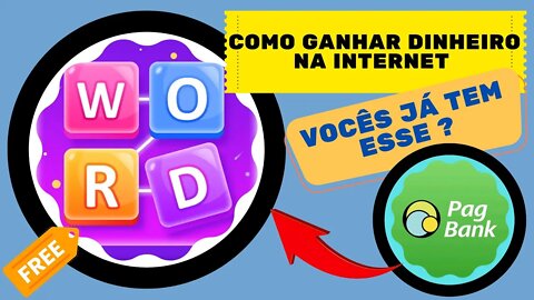 Como ganhar dinheiro na internet com o App "Word Master - jogo de Charada" . PROVA DE PAGAMENTO 👇