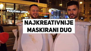 Dvojac koji nas svake godine iznenadi kreativnom Halloween maskom