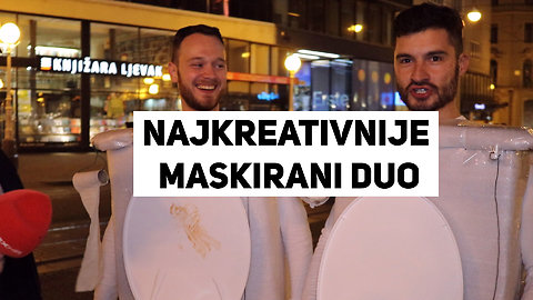 Dvojac koji nas svake godine iznenadi kreativnom Halloween maskom