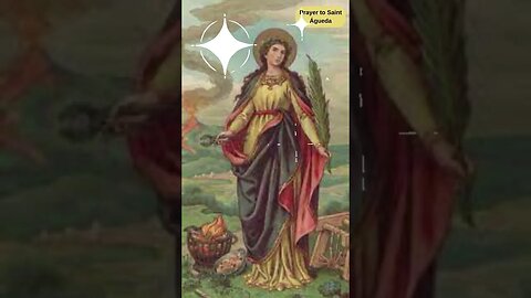 Prayer to Saint Águeda - prayer of the day #shorts