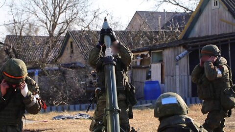 ★★★ 120-mm mortars of the Russian Airborne Forces at work in the Kiev region