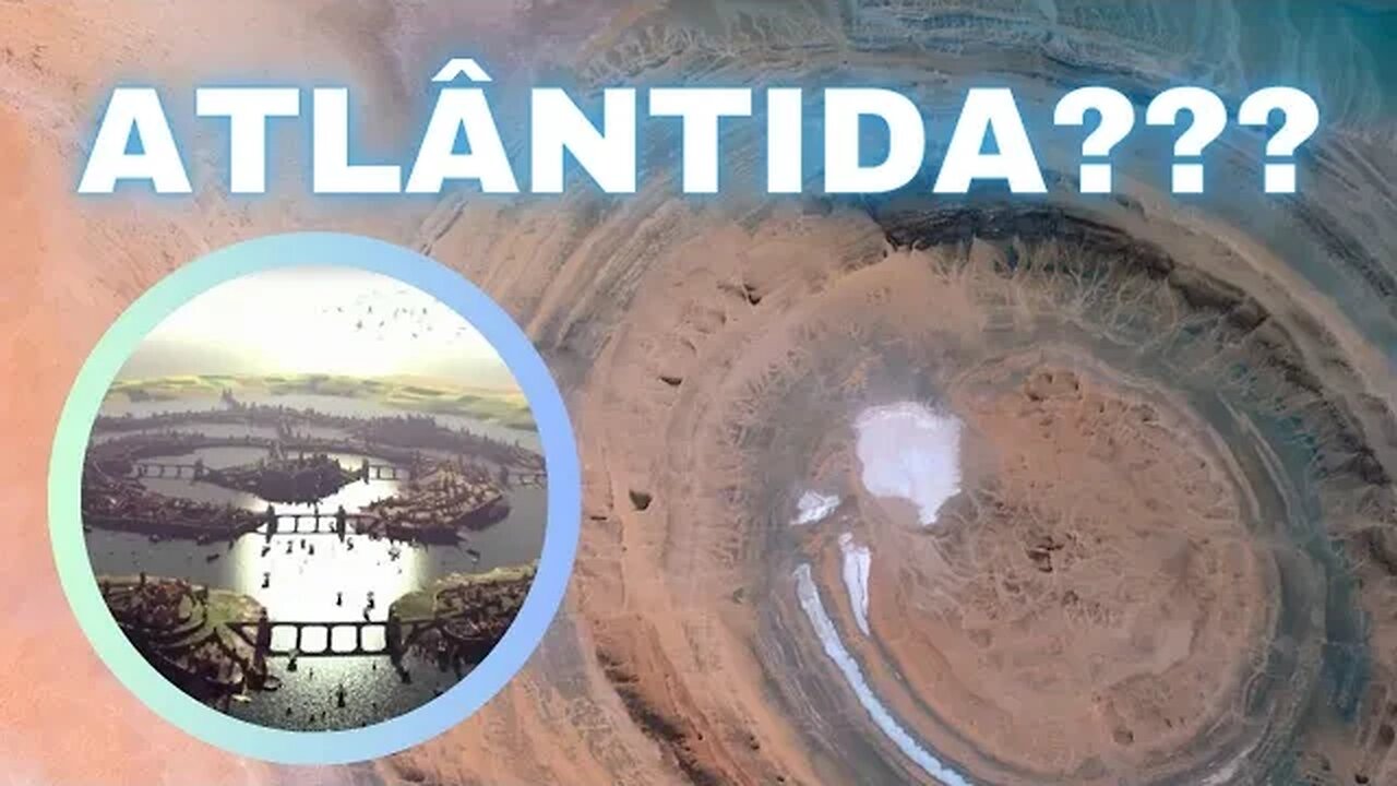 Seria essa a localização da cidade perdida de Atlântida???