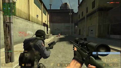 Counter Strike Source Assault Bots #12 Only Sniper Rifles