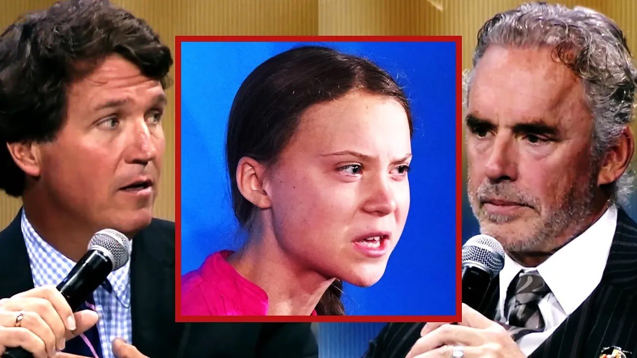 Tucker Carlson and Jordan Peterson Discuss the Left Exploiting Greta Thunberg