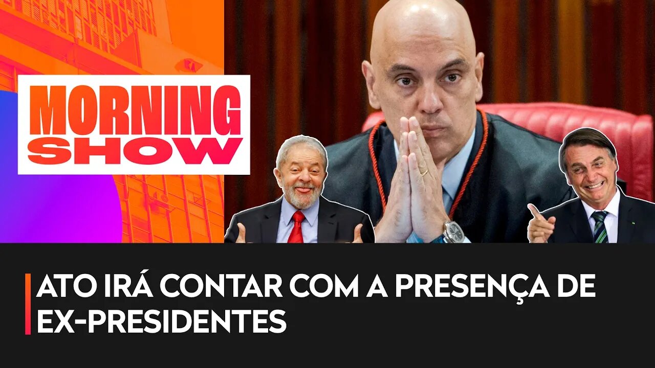 Bolsonaro e Lula devem se reunir em posse de Moraes no TSE