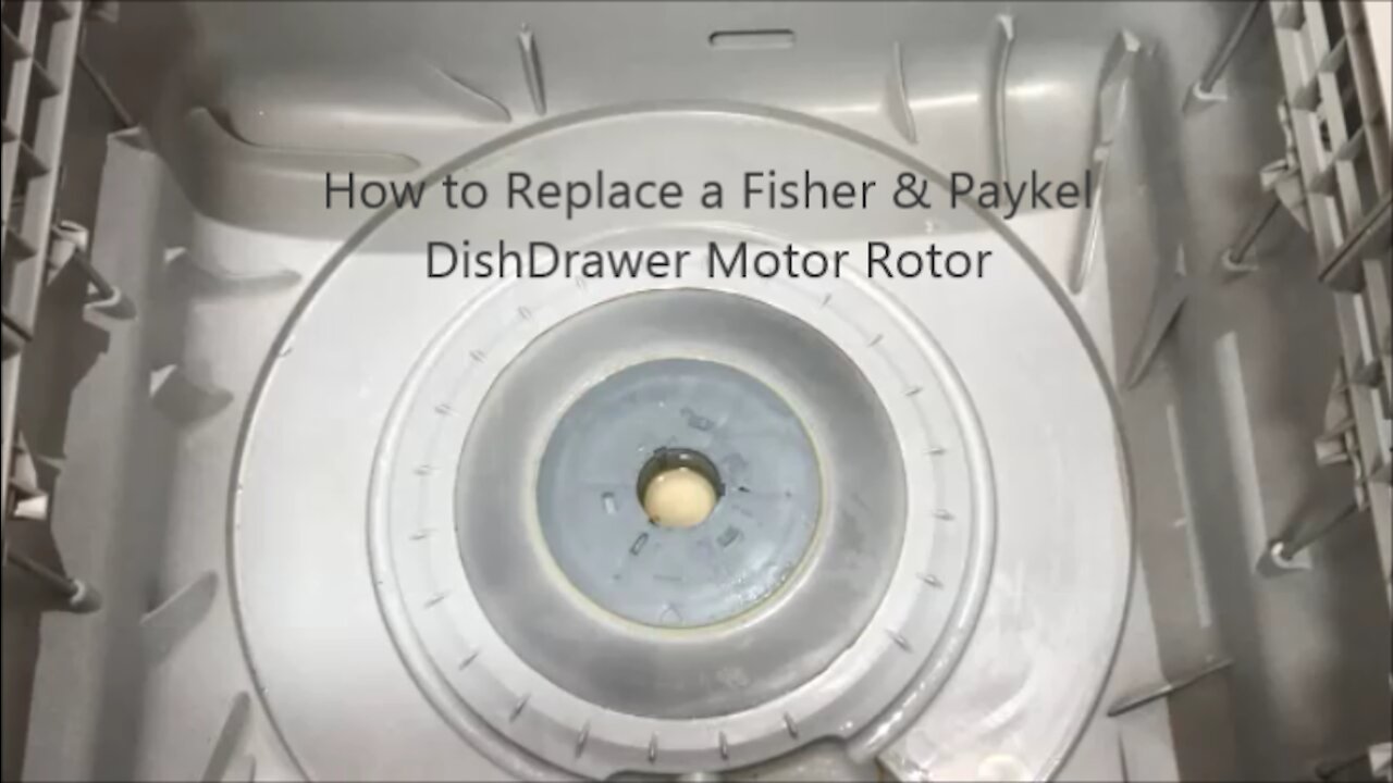 How to Replace a Fisher & Paykel DishDrawer Motor Rotor