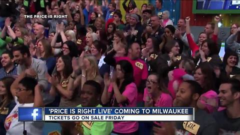 "Price is Right Live" coming to Milwaukee this Winter