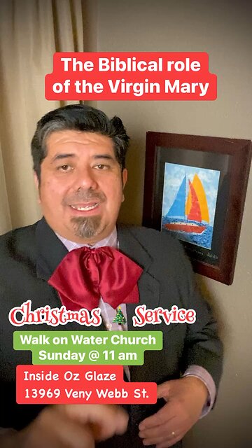 Christmas Invite @ Walk on Water Church / The Virgin Mary