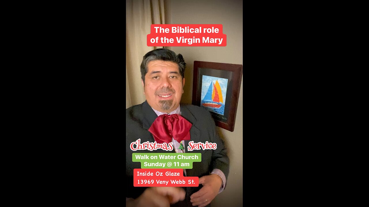 Christmas Invite @ Walk on Water Church / The Virgin Mary