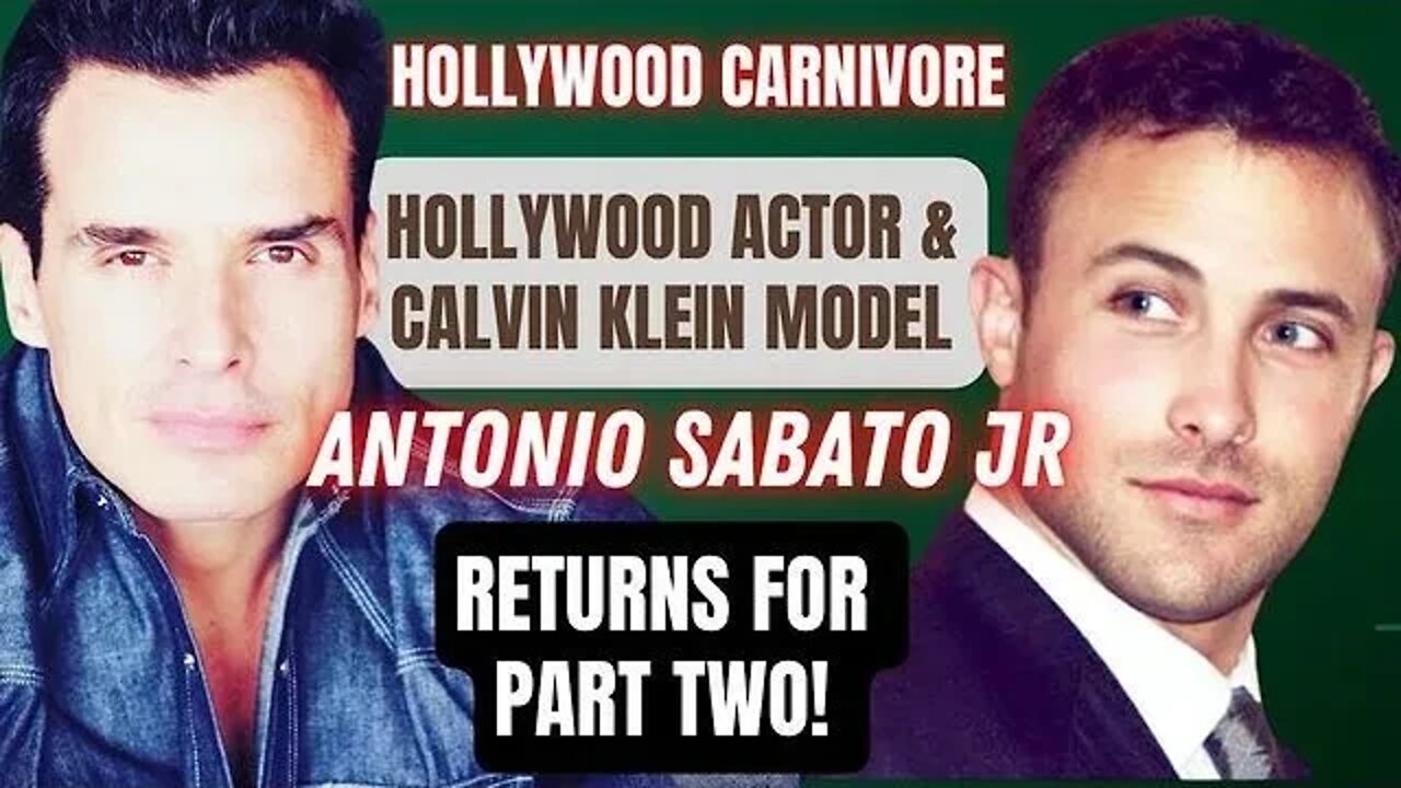 Antonio Sabato Jr Goes Carnivore and Tells Us About His Success!