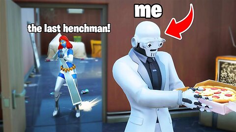 I Pretended To Be The Last Henchman in Fortnite