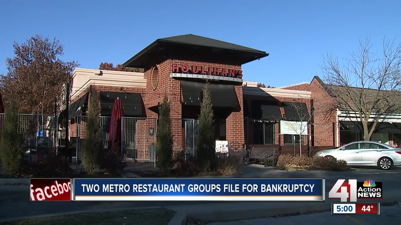 Two KC restaurant groups file for bankruptcy