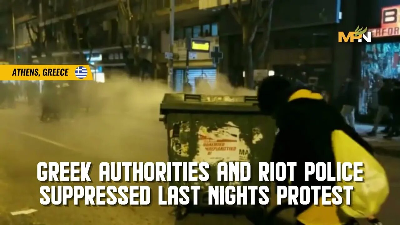 Greek Authorities Suppress Protests After Deadly Train Crash