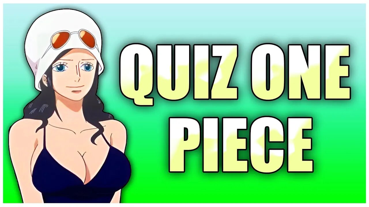 QUIZ DE ONE PIECE - 15 PERGUNTAS DIFÍCIES DE ACERTAR!