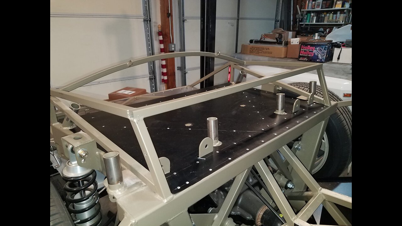 25th Anniversary Factory Five Mk4 Sees More Panels Installed On The Chassis