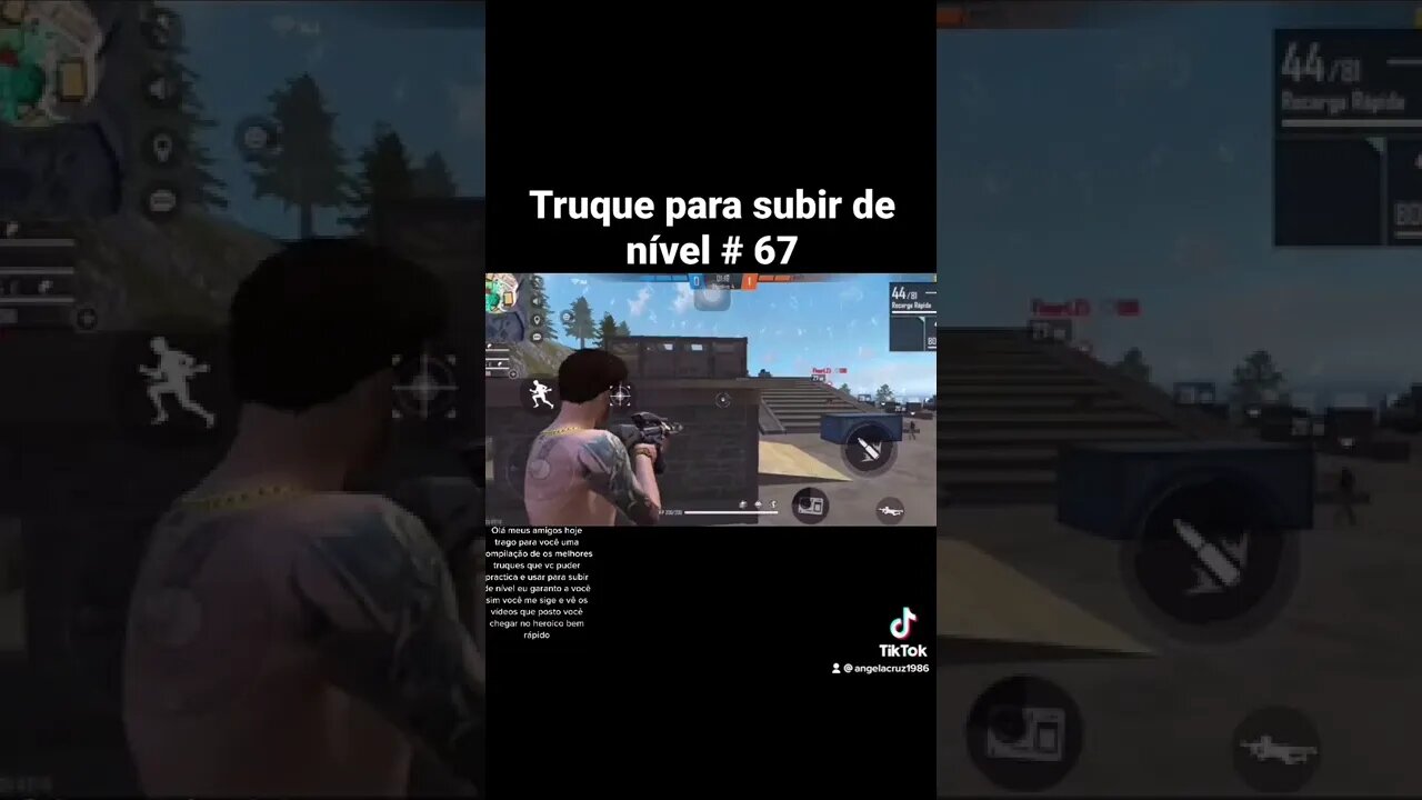 Free Fire. Como chegar no heroico bem rápido