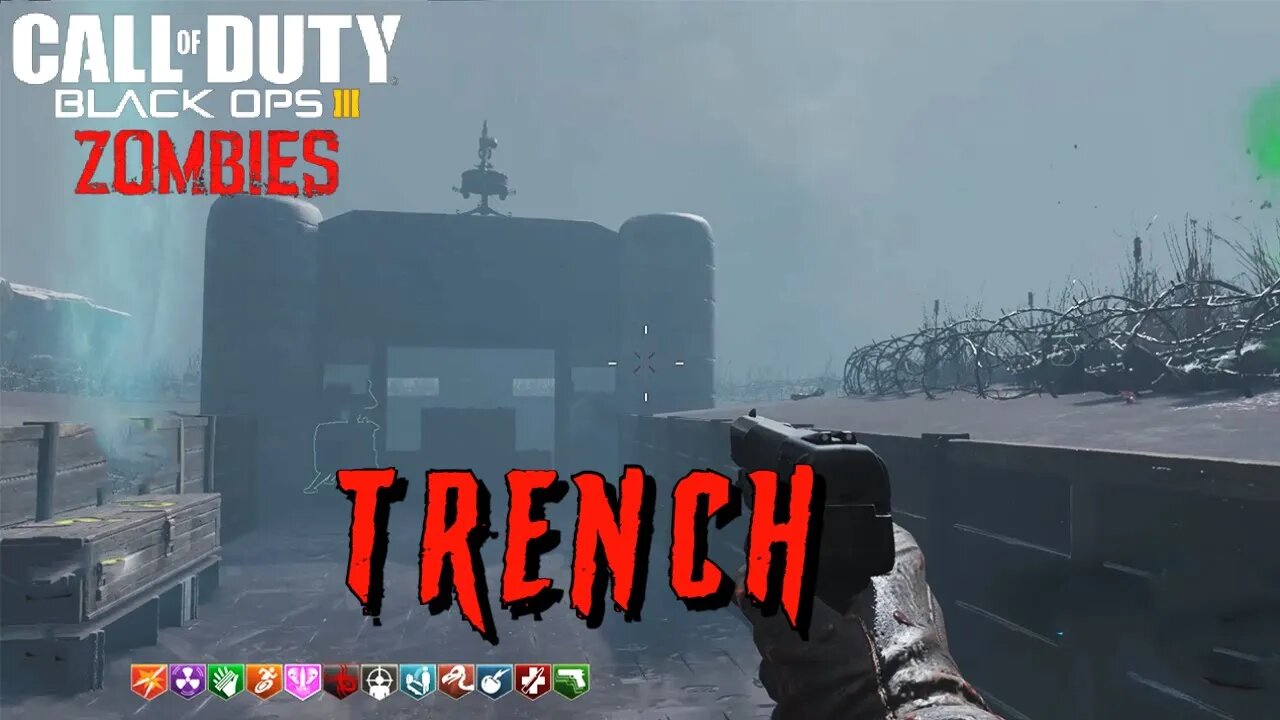 Call of Duty BO3 Custom Zombies Map Trench