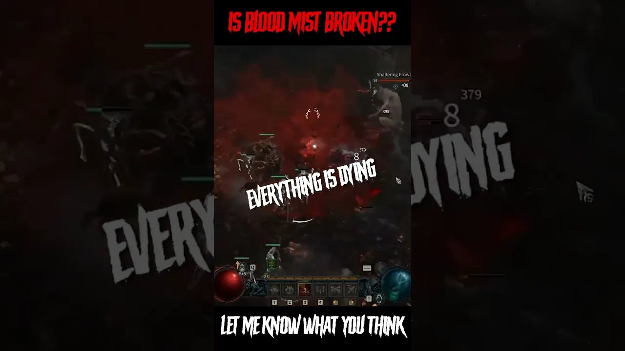 WOAH: Is This Diablo 4 Build *TOO* Broken?? #shorts #diablo4beta #diablo #diablo4