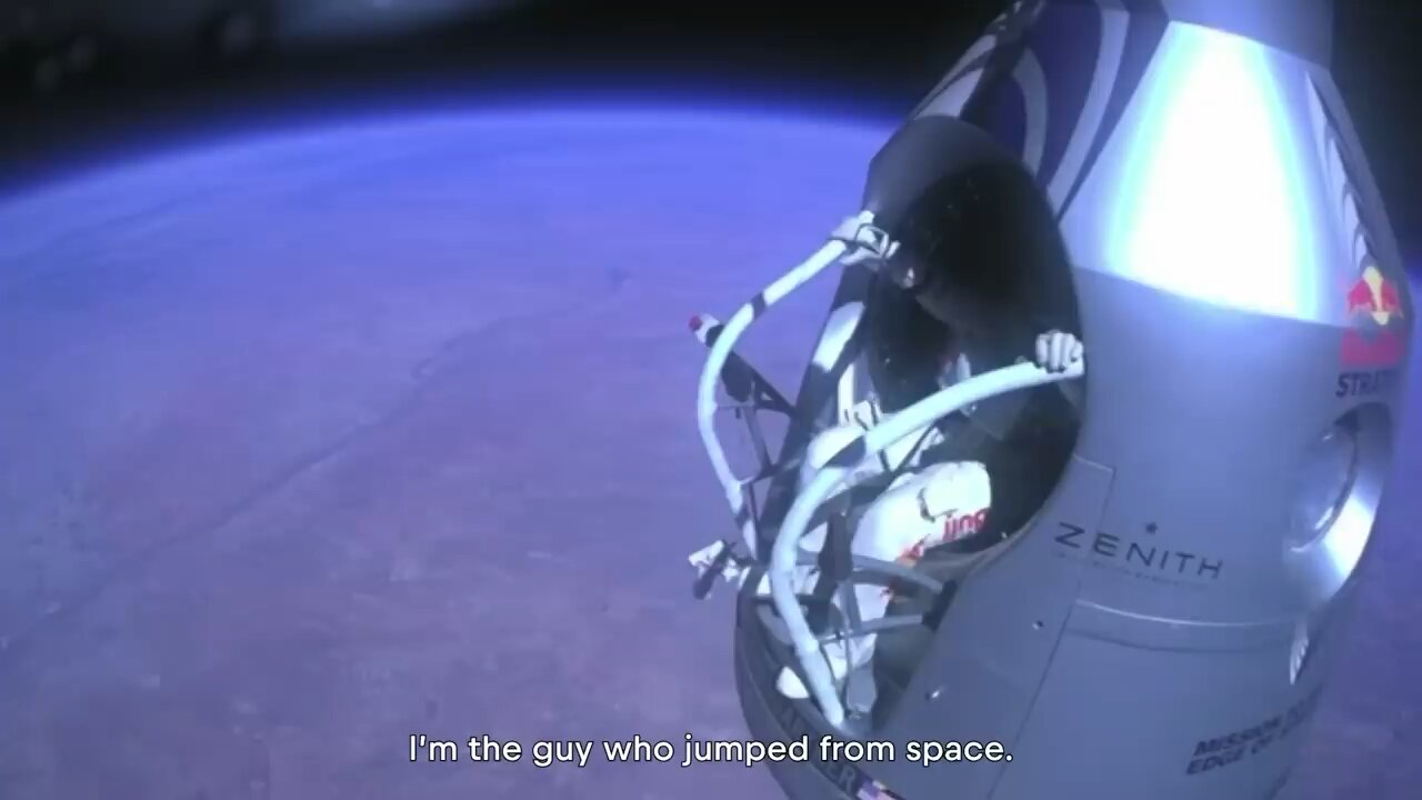 I jumped From space (world record supersonic freefall)