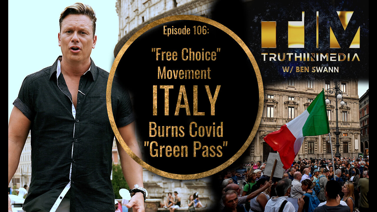 'Free Choice' Movement: Italians Symbolically Burn 'Green Pass'