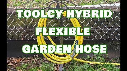 TOOLCY 50 Ft Flexible Garden Hose, Soft and Light