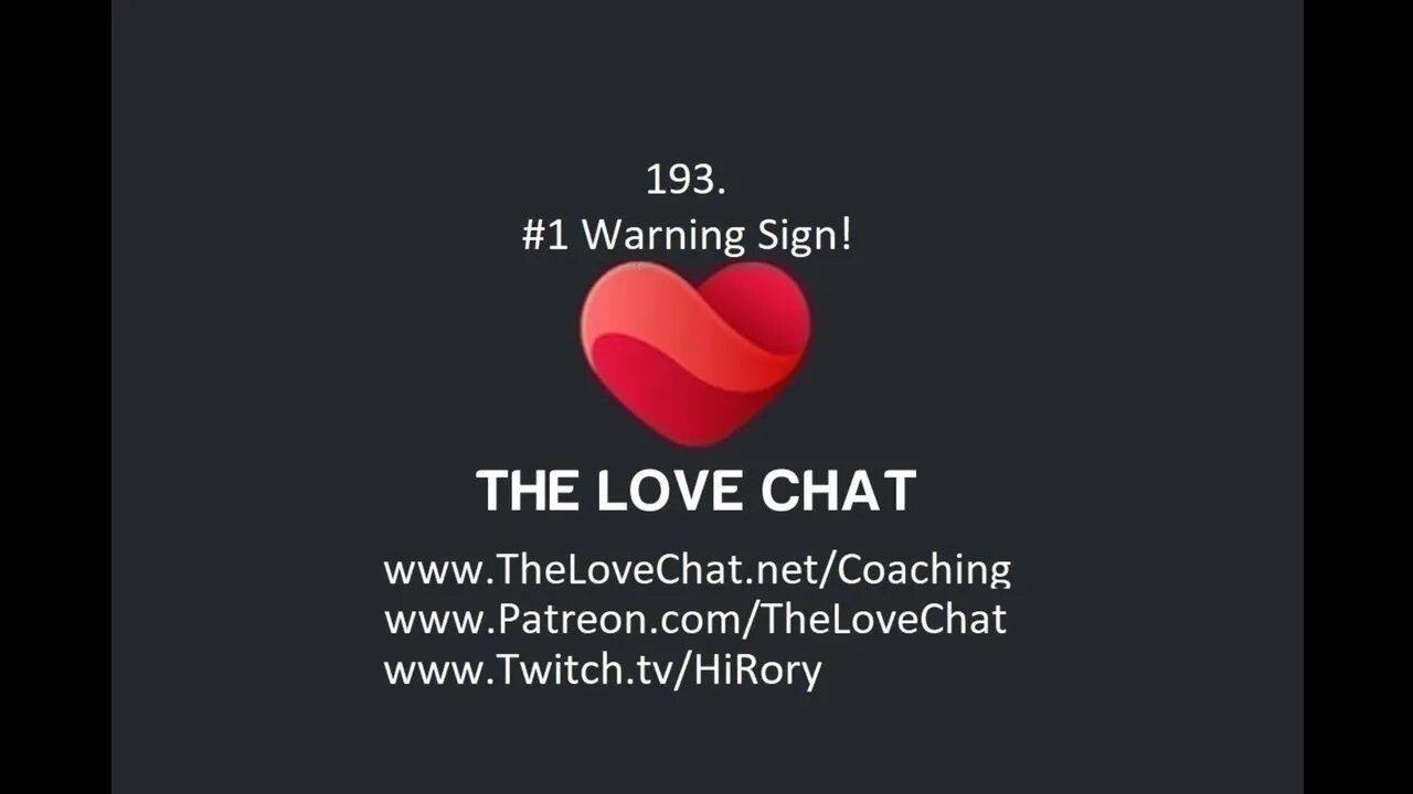 193. #1 WARNING SIGN