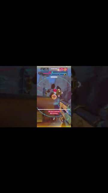 Tracer does a flip Overwatch 2 Soldier 76 Comp Gameplay