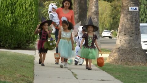 Trick-or-treating during the pandemic