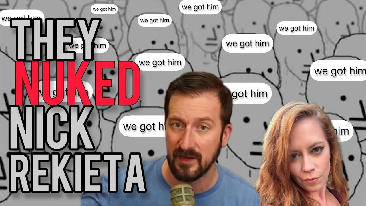 Nick Rekieta BANNED From Youtube While Streaming!!! Keffals Takes Credit! Chrissie Mayr