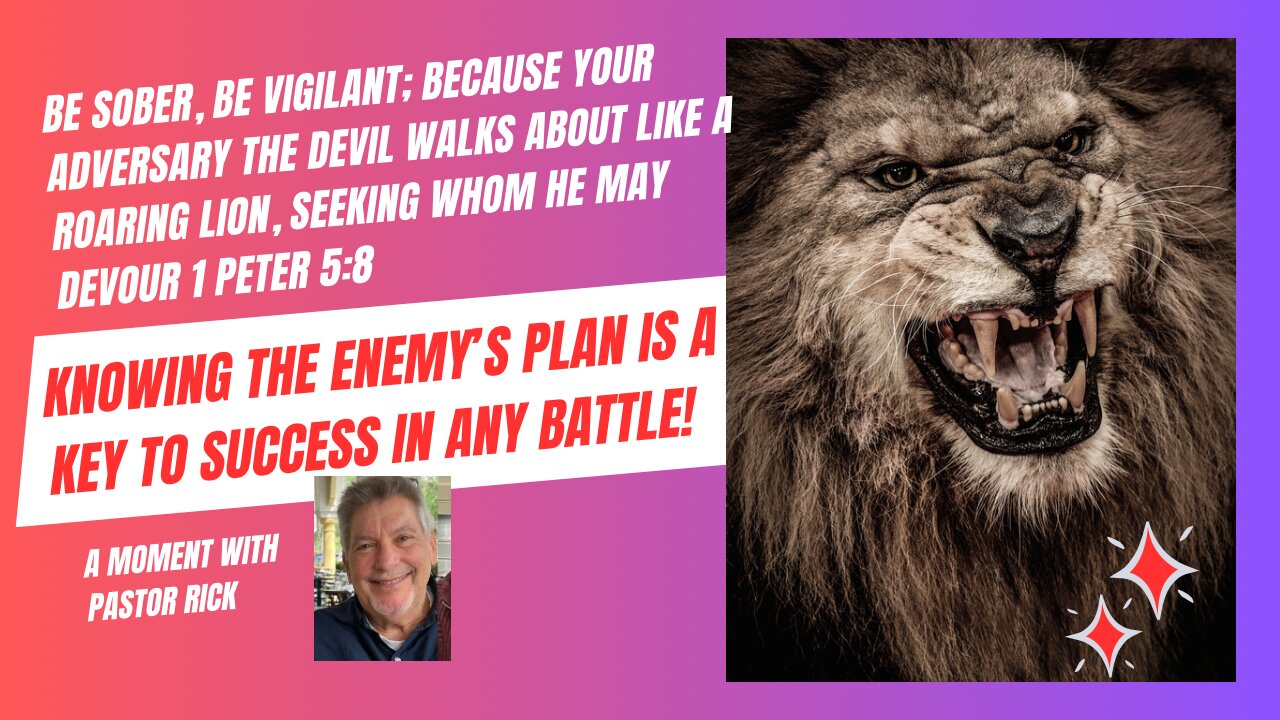 KNOW THE ENEMIES STRATEGY…KNOW VICTORY!