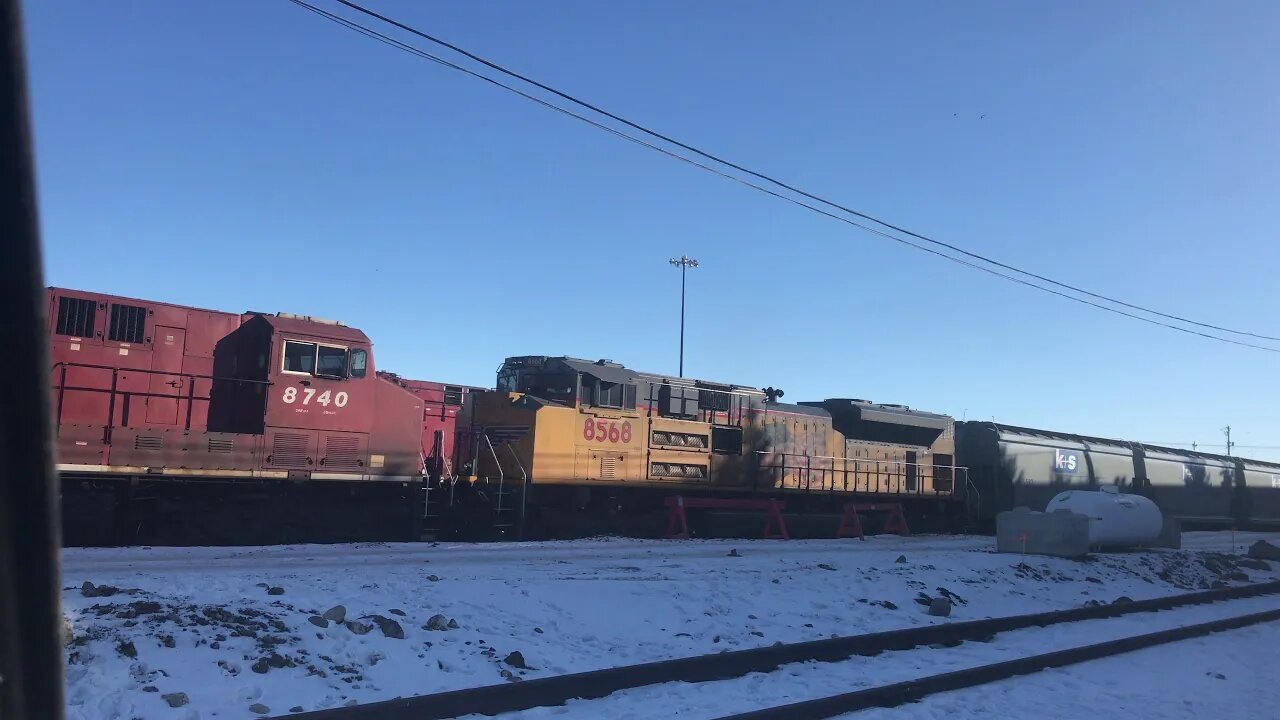 Westbound Potash at Alyth