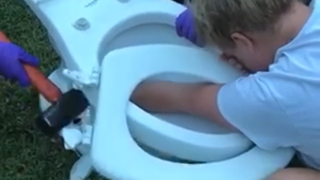 Weird News: Firefighters Help Woman STUCK in the Toilet