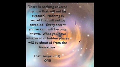 Lost Gospel of Q: Q45