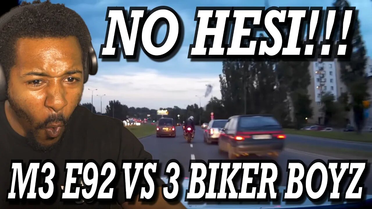 INSANE BMW M3 VS MOTORCYCLES IN POLAND! | REACTION!!!