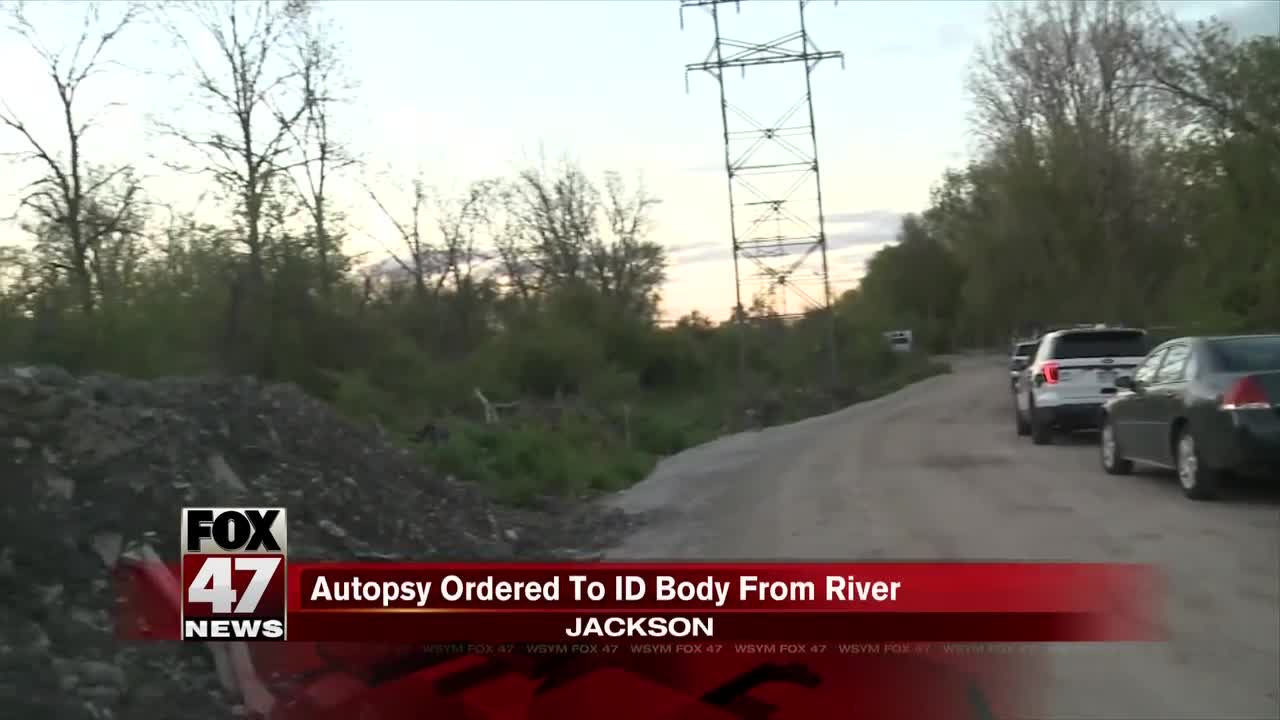 Police find body in the Grand River in Jackson