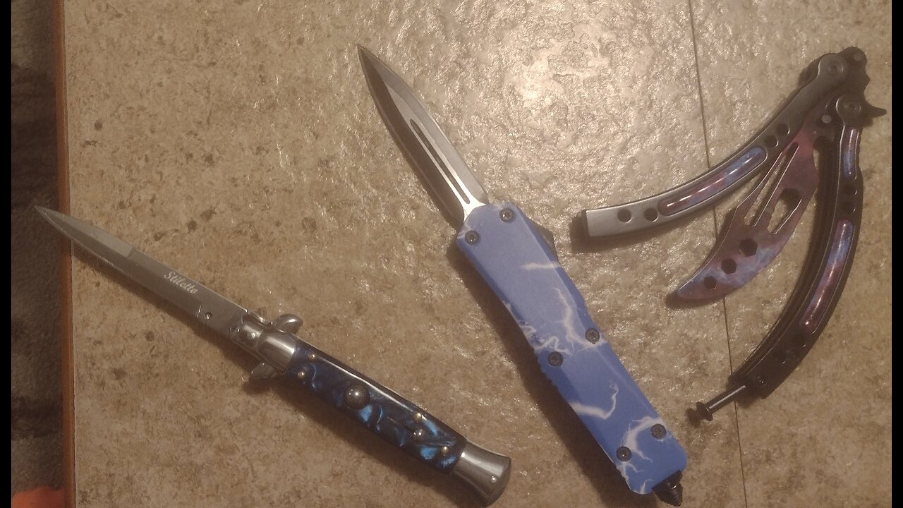 What would be the best and fastest knife for a self defense situation?