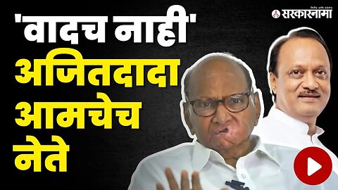 Sharad Pawar ही म्हणाले पक्षात फूट नाहीच | NCP Crisis