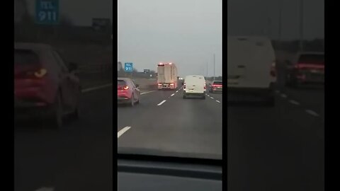 Road Rage Ends In Crash #shortvideo