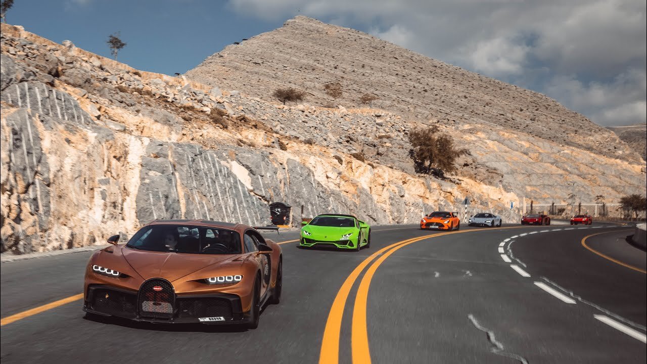 Andrew Tate RACES $5.5M BUGATTI In The Mountains