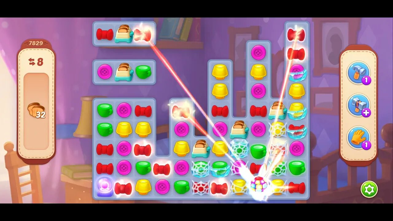 Playrix Homescapes Gameplay Walkthrough Level 7829