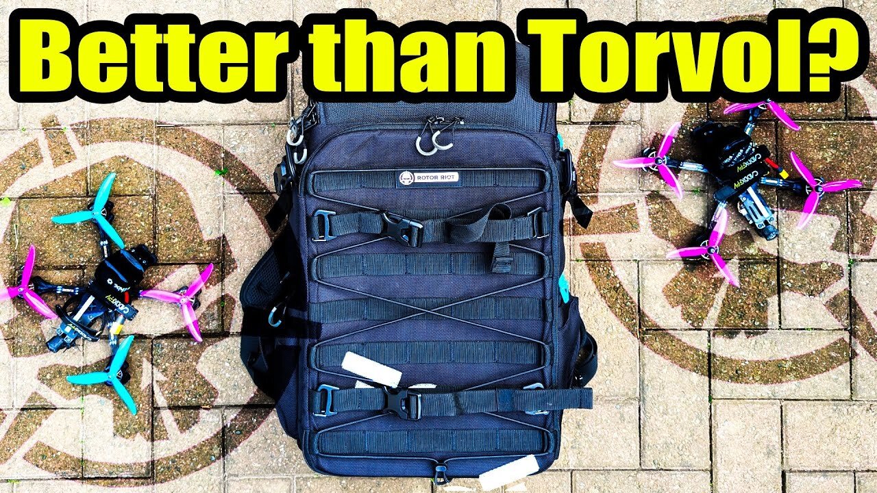 Rotor Riot FPV Backpack V2 - Better than a Torvol?