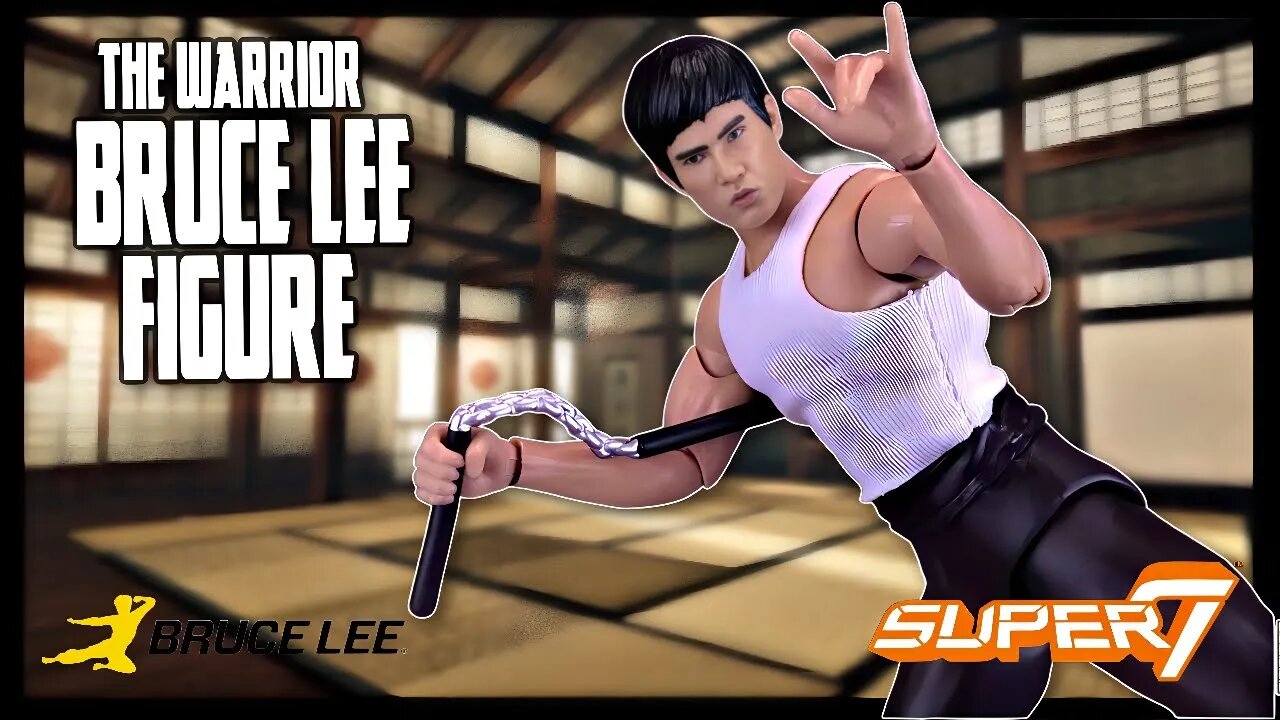 Super7 Bruce Lee Ultimates Bruce Lee The Warrior Figure @TheReviewSpot