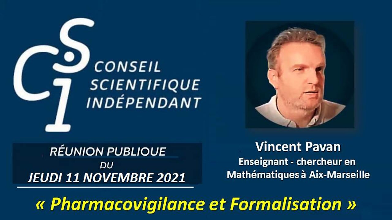 CSI n°31 - Vincent Pavan - Pharmacovigilance et Formalisation