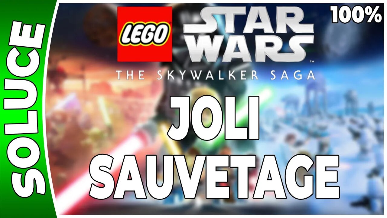 LEGO Star Wars : La Saga Skywalker - JOLI SAUVETAGE - 100% - Minikits et défis [FR PS5]