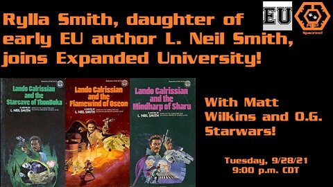 Expanded University - We Are Honored to Have Rylla Smith, L. Neil Smith's Daughter With Us